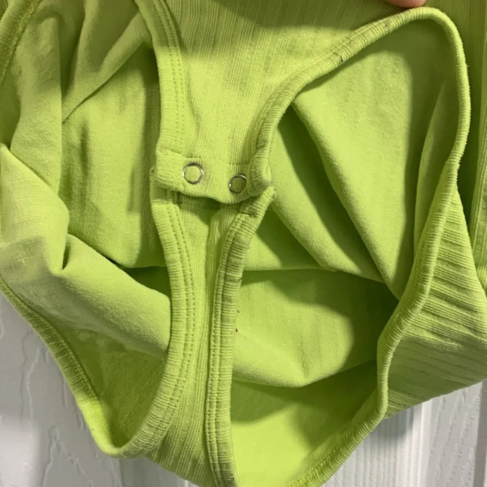 Green Suzette Bodysuit - Picture 4 of 6